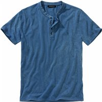 Mey & Edlich Herren Blaumacher-Henley blau 46 von Mey & Edlich