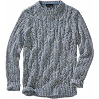 Mey & Edlich Herren Blickwinkel-Pullover blau 48 von Mey & Edlich