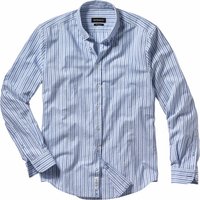 Mey & Edlich Herren Business-As-Unusual-Shirt Langarm blau 41 von Mey & Edlich