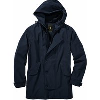 Mey & Edlich Herren Jacke Doppelschlag-Regenjacke atmungsaktiv leicht blau 50 von Mey & Edlich