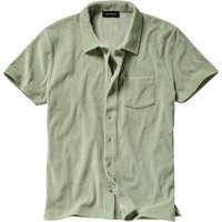 Mey & Edlich Herren Durchgeknöpftes Polo gruen 52 von Mey & Edlich