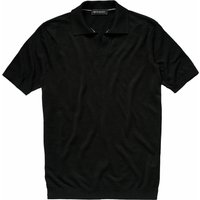 Mey & Edlich Herren Evolutionäres Poloshirt schwarz 50 von Mey & Edlich