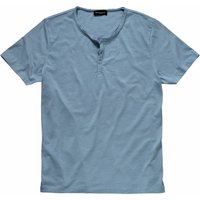 Mey & Edlich Herren Shirt Feierabend-Pyjamashirt blau 48 von Mey & Edlich