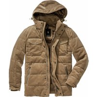 Mey & Edlich Herren Feincord-Parka beige 46 von Mey & Edlich