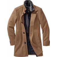 Mey & Edlich Herren Gentlemans Mantel beige 56 von Mey & Edlich