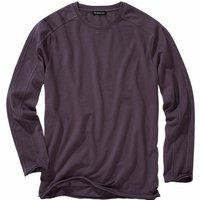 Mey & Edlich Herren Getopptes Longsleeve lila XXL von Mey & Edlich