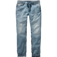 Mey & Edlich Herren Gitter-Jeans blau 30/32 von Mey & Edlich