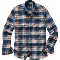 Mey & Edlich Herren Herbstfest-Hemd Langarm blau 45 von Mey & Edlich