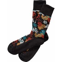 Mey & Edlich Herren Herbstlaub-Socken schwarz 39-42 von Mey & Edlich