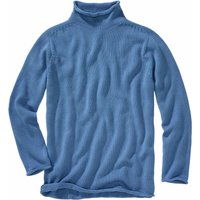 Mey & Edlich Herren Innovationen-Pullover blau 48 von Mey & Edlich