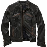 Mey & Edlich Herren Jacke Erbstück-Lederjacke braun 46 von Mey & Edlich