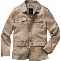 Mey & Edlich Herren Jacket Bohemes Leder-Fieldjacket beige 48 von Mey & Edlich