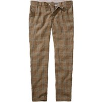 Mey & Edlich Herren Karohose Liberta braun 56 von Mey & Edlich