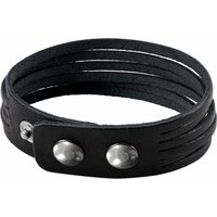 Mey & Edlich Herren Keine-Manschetten-Armband schwarz L von Mey & Edlich