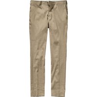 Mey & Edlich Herren Hose Kristallklare Leinenanzughose leicht beige 102 von Mey & Edlich