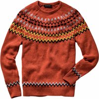 Mey & Edlich Herren Lusekofte-Pullover rot 46 von Mey & Edlich