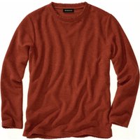 Mey & Edlich Herren Shirt Macher-Sweatshirt orange 50 von Mey & Edlich