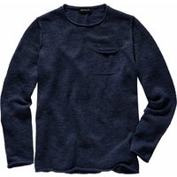 Mey & Edlich Herren Mamma-mia-Pullover blau 50 von Mey & Edlich