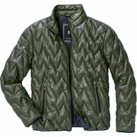 Mey & Edlich Herren  Novum-Stepplederjacke gruen 54 von Mey & Edlich