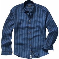 Mey & Edlich Herren Padrone-Hemd Langarm blau 39 von Mey & Edlich