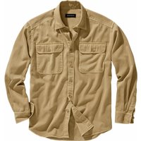 Mey & Edlich Herren Perfektionierer-Hemd Langarm beige 38 von Mey & Edlich