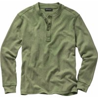 Mey & Edlich Herren Henley-Shirt gruen 50 von Mey & Edlich