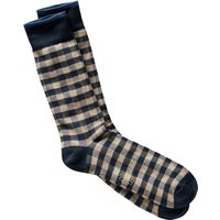 Mey & Edlich Herren Raster-Socke atmungsaktiv blau 39-42 von Mey & Edlich