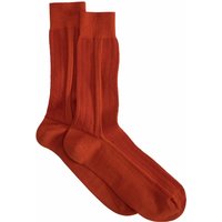 Mey & Edlich Herren Socken Riffel-Businesssocke orange 39-42 von Mey & Edlich