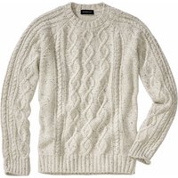 Mey & Edlich Herren Säulen-Pullover grau 56 von Mey & Edlich