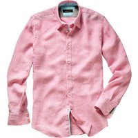 Mey & Edlich Herren Sahara-Hemd Langarm rose 39 von Mey & Edlich