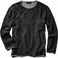 Mey & Edlich Herren Schmirgel-Pullover schwarz 46 von Mey & Edlich