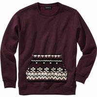 Mey & Edlich Herren Shirt Reykjavik-Sweatshirt rot 46 von Mey & Edlich