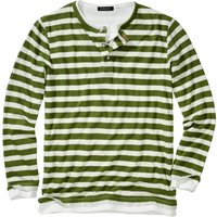 Mey & Edlich Herren Snooze-Henley gruen 46 von Mey & Edlich