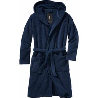 Mey & Edlich Herren Spa-Bademantel blau XL von Mey & Edlich