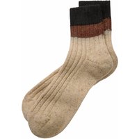 Mey & Edlich Herren Sprenkel-Socke beige 39-42 von Mey & Edlich