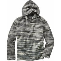 Mey & Edlich Herren Strickhoodie Ca10pote grau L von hannes roether