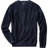 Mey & Edlich Herren Pullover Symbiosen-Sweatpullover blau 46 von Mey & Edlich