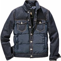 Mey & Edlich Herren Jacke Test-bestanden-Jeansjacke blau 48 von Mey & Edlich