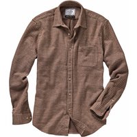 Mey & Edlich Herren Tritt-raus-Hemd Langarm atmungsaktiv beige L von Portuguese Flannel