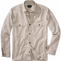 Mey & Edlich Herren Über-Shirt Langarm beige 39 von Mey & Edlich