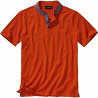 Mey & Edlich Herren Urväter-Polo Kurzarm orange 3XL von Mey & Edlich