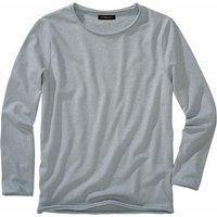 Mey & Edlich Herren Zuckerwatte-Longsleeve blau XXL von Mey & Edlich