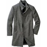 Schott Herren Houndstooth-Mantel leicht grau 25 von Mey & Edlich