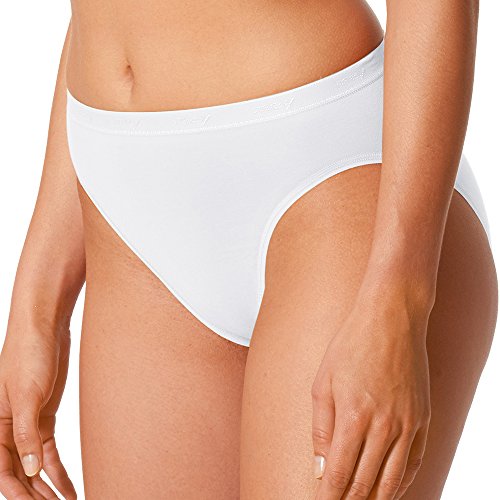 Mey 2er Pack Damen Jazzpants – Größe 38 – Weiß – Slip mit hochelastischen Nähten – Unterhose aus supergekämmter Pima-Baumwolle – Unterwäsche – 89603 of von Mey