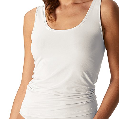 Mey 2er Pack Damen Trägerhemd - Organic - 25816 - Damen Top mit Breiten Trägern - Unterhemd Bio Baumwolle - Farbe Weiß - Größe 40 Mey 2er Pack Damen Trägerhemd - Organic - 25816 - Damen Top mit Breiten Trägern - Unterhemd Bio Baumwolle - Farbe Weiß - Größe 40 von Mey