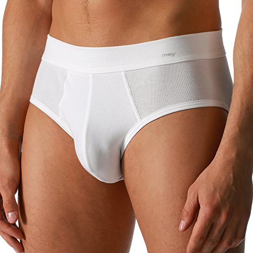 2er Pack Mey Herren Sport-Pants - Noblesse - 2810 - Farbe Weiß - Größe 5 - Herren Slip - Unterhose mit Softbund 2er Pack Mey Herren Sport-Pants - Noblesse - 2810 - Farbe Weiß - Größe 5 - Herren Slip - Unterhose mit Softbund von Mey