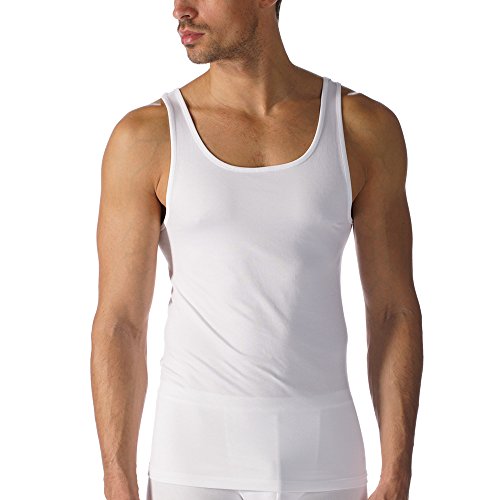 Mey 2er Pack Herren Unterhemd - Software 42500 - Weiß - Gr. 5 - Atmungsaktives Shirt - Mico-Modal - Tank Top ohne störende Seitennähte - Maschinenwäsche 60 Grad Mey 2er Pack Herren Unterhemd - Software 42500 - Weiß - Gr. 5 - Atmungsaktives Shirt - Mico-Modal - Tank Top ohne störende Seitennähte - Maschinenwäsche 60 Grad von Mey