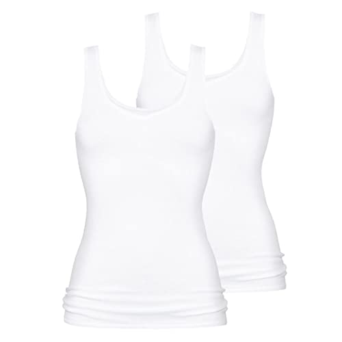 Mey - 2000 - Unterhemd - Top - 2er Pack (50 Weiß) von Mey