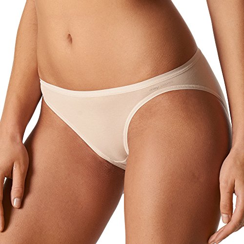 Mey 2er Pack Damen Minislips - Organic - 29815 - Damen Slips aus Bio Baumwolle - Bodysize ohne Seitennähte - Farbe Weiß - Gr. 40 von Mey
