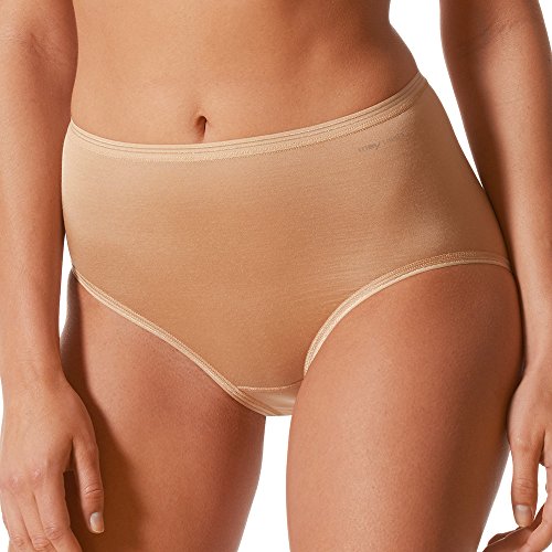 Mey 2er Pack Damen Taillen-Pants Lights Basic - 89203 - Soft Skin - Größe 48 - Damenslips ohne Seitennähte - Taillenslip - Maxislip von Mey